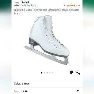Riedell Girls Sparkle Skates 11JR